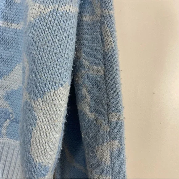 House of Sunny Blue Swimmer Sweater - Picture 7 of 10